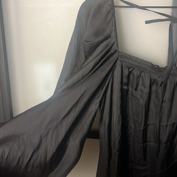 Kobi Halperin Dina Pleated Square-Neck Blouse Size XS - Picture 3 of 7